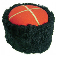 ブラック・カラクル・クバンカロシアの冬アストラハン・ファー・ハット